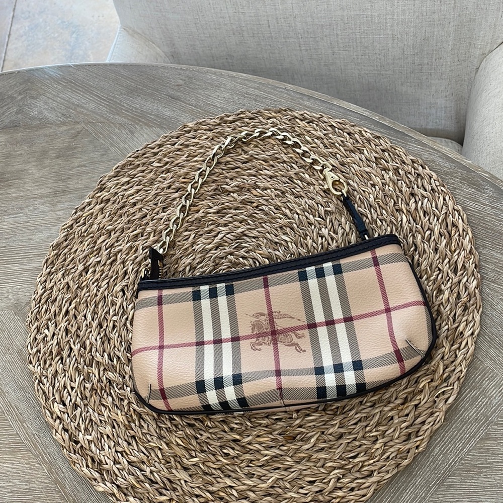 Burberry mini Clara wristlet pochette